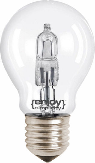 Elvhx Λάμπα Αλογόνου για Ντουί E27 με Ισχύ 52W 220-240V