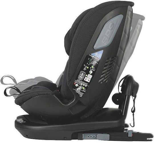 Smart Baby Velsa Καθισματάκι Αυτοκινήτου i-Size με Isofix Jet Black 0-36 kg