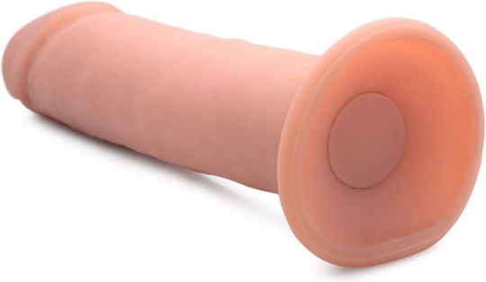 Curve Toys Realistic Vibrator with Remote Control 21.5cm Skin