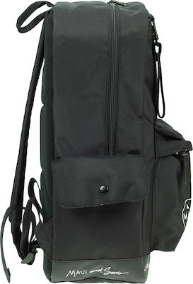 Maui & Sons School Bag Backpack Junior High-High School in Black color