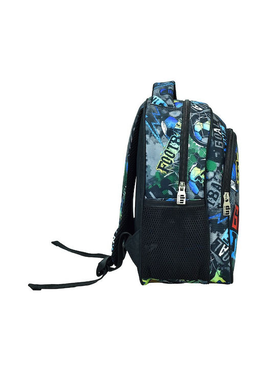 Back Me Up School Bag Backpack Kindergarten Multicolour with Water Bottle Holder 12Liters