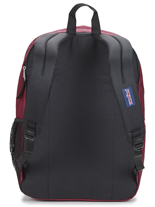 Jansport Big Student Ученическа Чанта Обратно Junior High-High School в Червен цвят