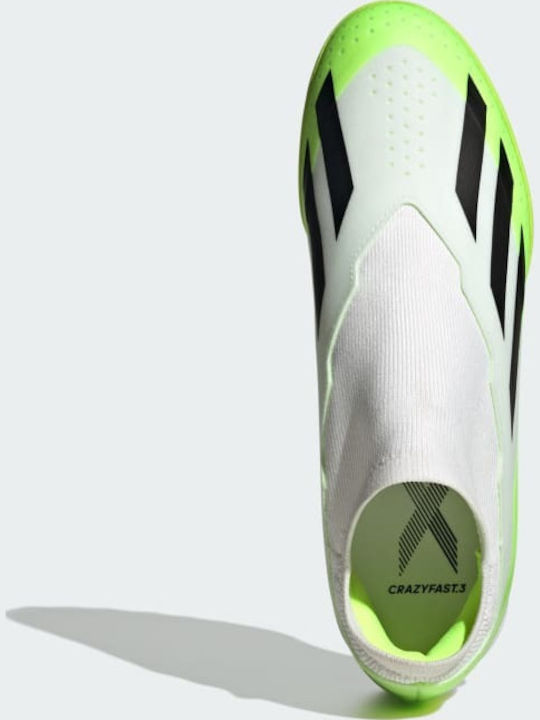 adidas X Crazyfast.3 Футболни Обувки с Гумена Подметка Cloud White / Core Black / Lucid Lemon