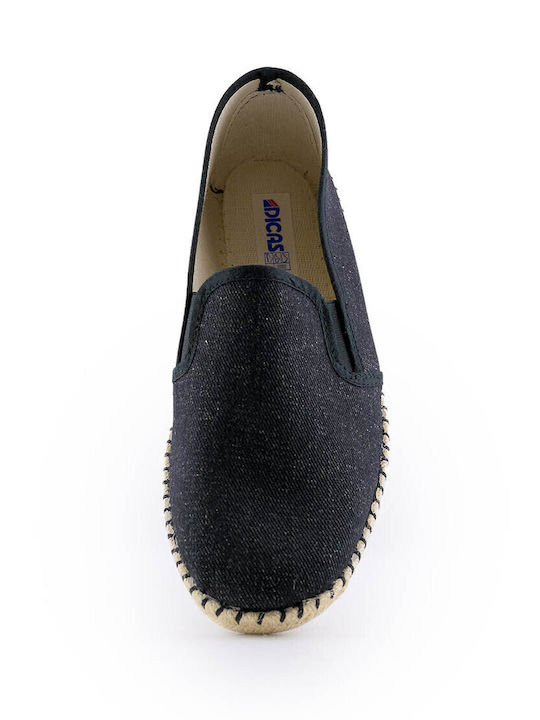 Men's Espadrilles in Black Color
