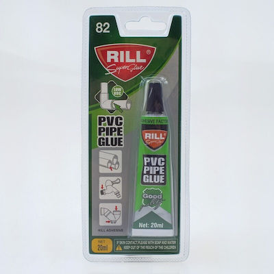 Rill PVC Pipe Glue Κόλλα Πλαστικών 20ml