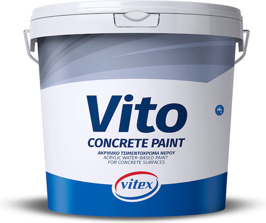 Vitex Concrete Paint Acrilyc Vito Concrete Paint Charcoal 9lt