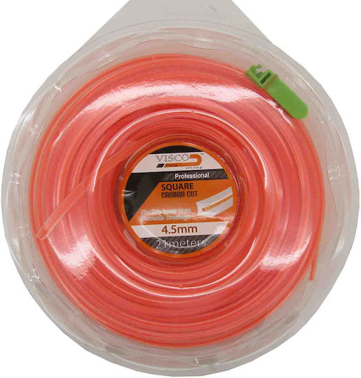 Visco Parts 4523 Μεσινέζα Τετράγωνη Μήκους 23m και Πάχους 4.5mm