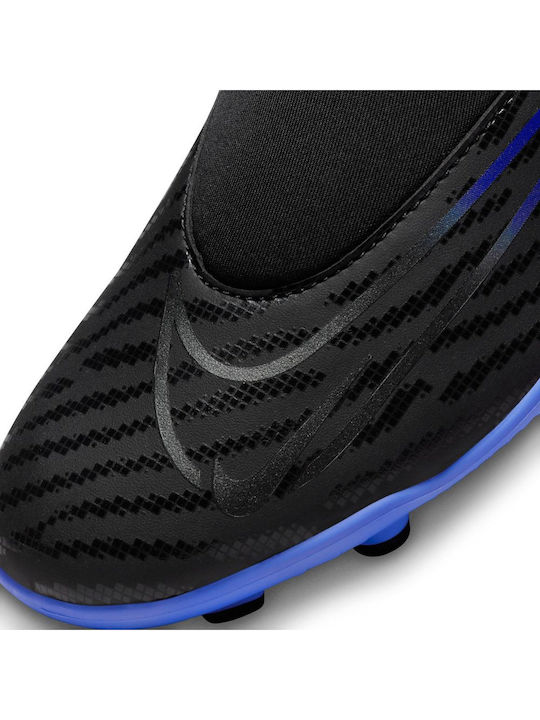 Nike Phantom GX Club Football Shoes with Cleats Black / Hyper Royal / Chrome