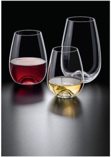 Max Home Dof Glass for White and Red Wine made of Glass Goblet 540ml RN42450540