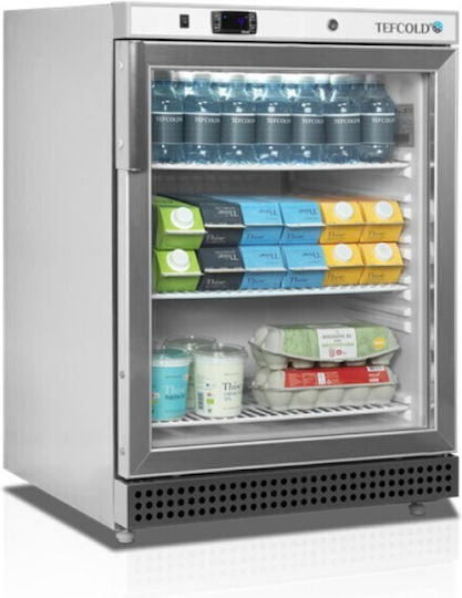 Tefcold UR200SG-I Ψυγείο Back Bar 130lt Μονόπορτο Υ85xΠ60xΒ60cm