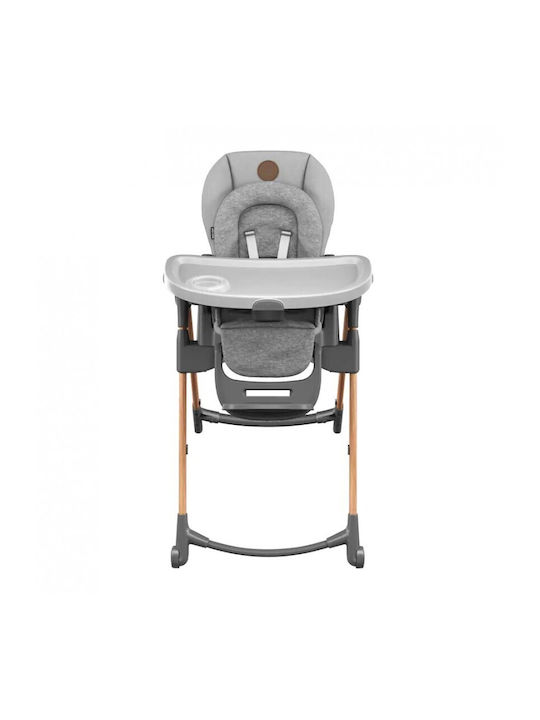Maxi-Cosi Minla Foldable Baby Highchair 6 in 1 with Adjustable Height Essential Gray