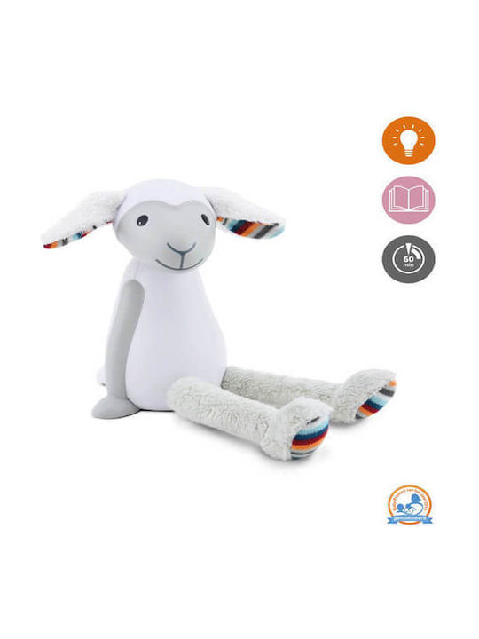 Zazu Led Kids Decorative Lamp Fin Gray