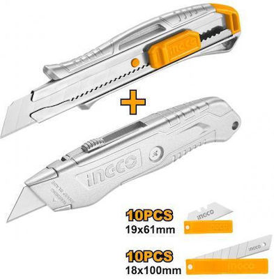 Ingco Set Folding Knives Security