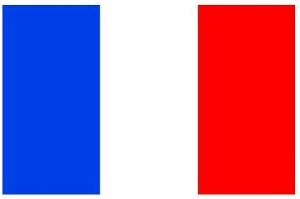 Flagge von Frankreich 50x35cm