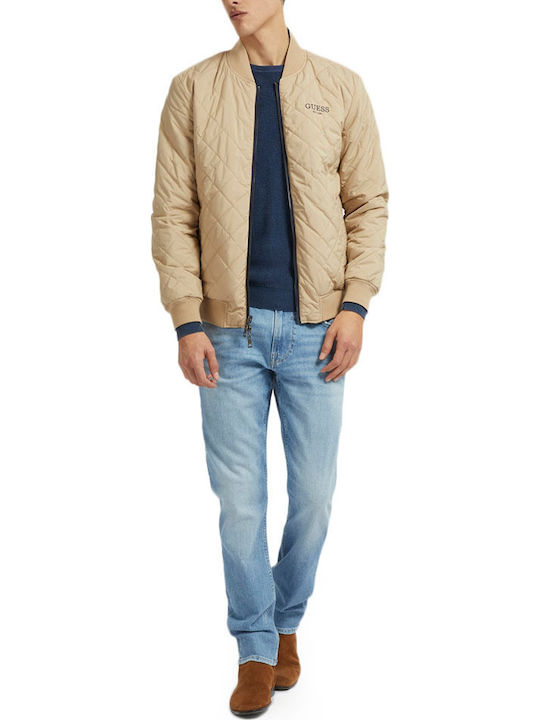 Winter Jacke Bomber Wasserdicht und Winddicht Blau
