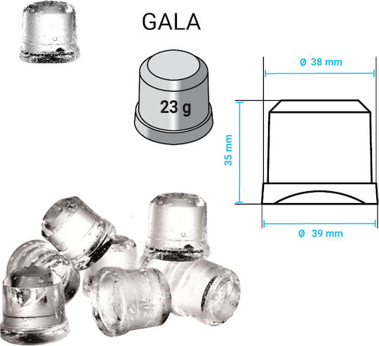ITV Ice Makers Gala NG 110A Παγομηχανή Ψεκασμού με Ημερήσια Παραγωγή 114kg