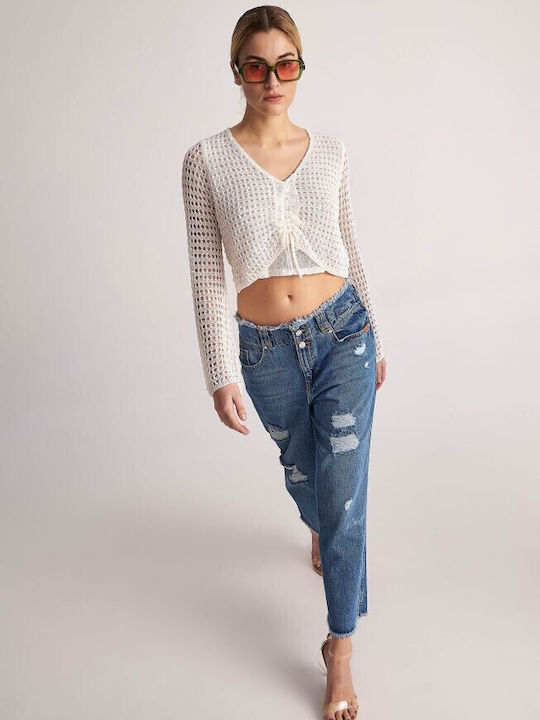 Γυναικείο Jean Παντελόνι με Σκισίματα