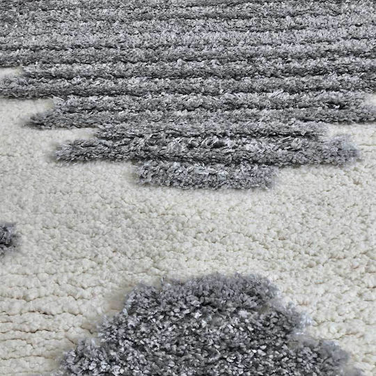 Koulis Carpets Thick Thick 820 Shaggy 200x290cm Grey - Cream