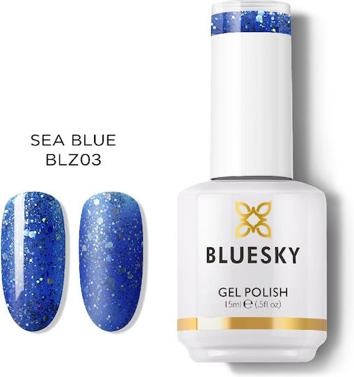 Bluesky BLZ Semi-Permanent Nail Polish 03 15ml 1pcs