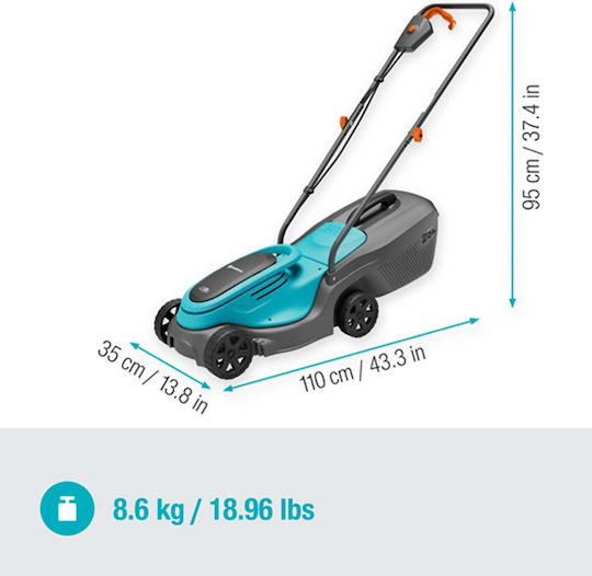 Gardena PowerMax 30/18V P4A Mașină De Tuns Iarba Baterie 18V