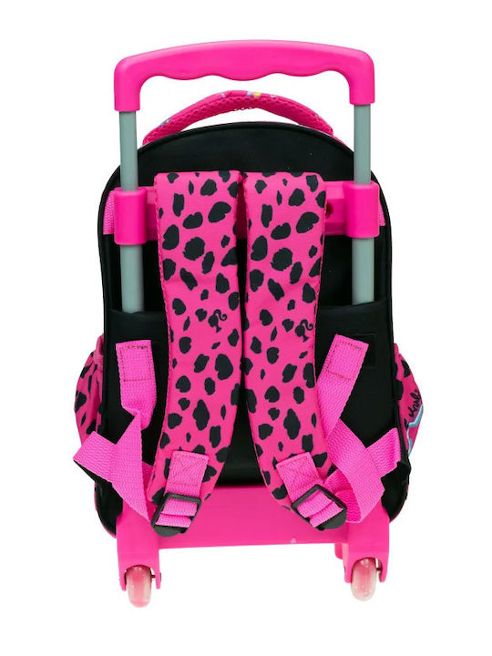 Gim Barbie School Bag Trolley Kindergarten with Water Bottle Holder Pink 12 Litres 15 x 15 x 25cm