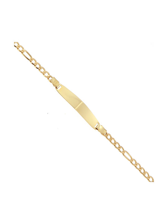 Kids Bracelet ID from Gold 14K