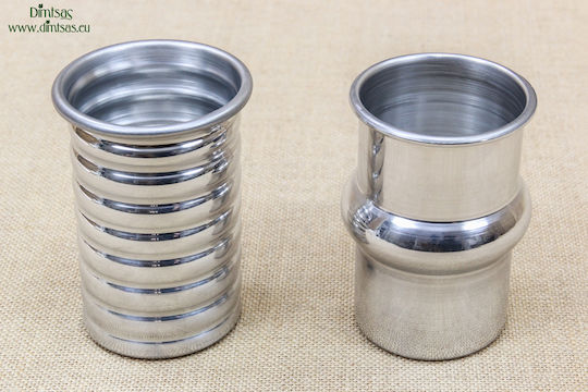 Serviettenhalter Silber 7.2x7.2cm DISM0119