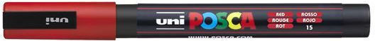 Uni-Ball PC-3M Permanent Marker 1.3mm Red