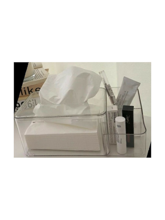 Dream House Tissue-Halter Transparent 25x12x9.7cm 5727