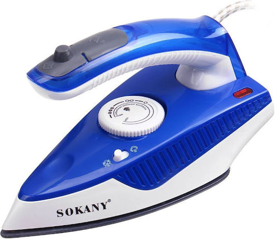 Sokany PL-388 Travel Iron Steam 1000W with Ceramic Plate