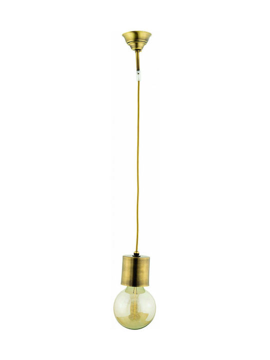 Lido Outdoor Hanging Ceiling Light in Bronze Color 140750