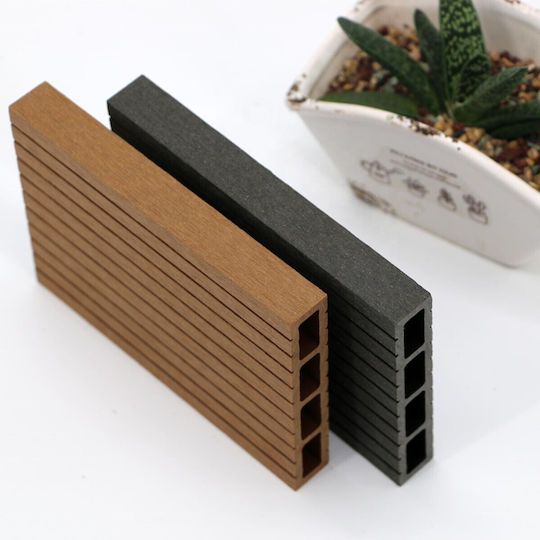 Showood Diele für Gartenboden aus WPC 360x12cm 1Stück