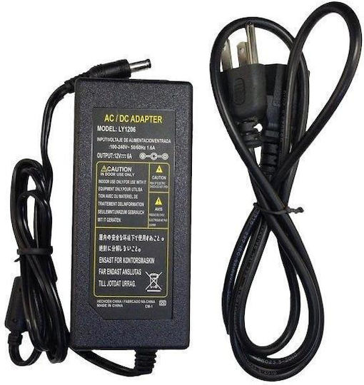 Evivak LED Захранване IP20 Мощност 48W с Изходно Напрежение 12V