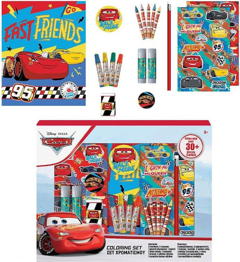 Diakakis Cars Painting Set 36.5x28.5cm 30pcs