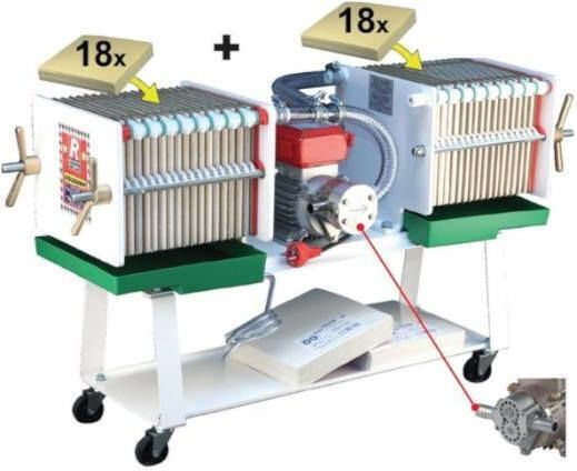 Rover Pompe Colombo 36 Oil G Помпа за пренос с мощност 0.6к.с Филтър