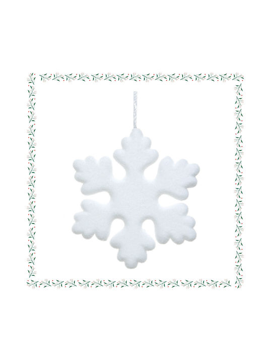 Kaemingk Christmas Snowflake Ornament White 20x20cm