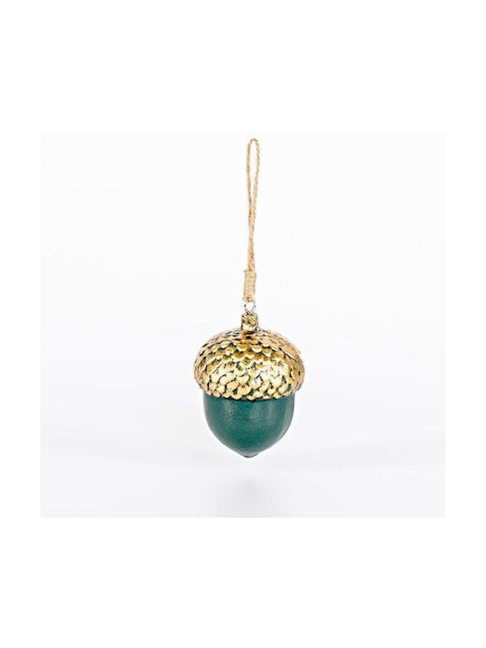 Eurolamp Christmas Acorn Ornament Gold 8x8cm