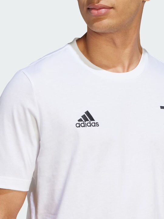 Adidas Juventus DNA T-shirt Bărbătesc cu Mânecă Scurtă Alb