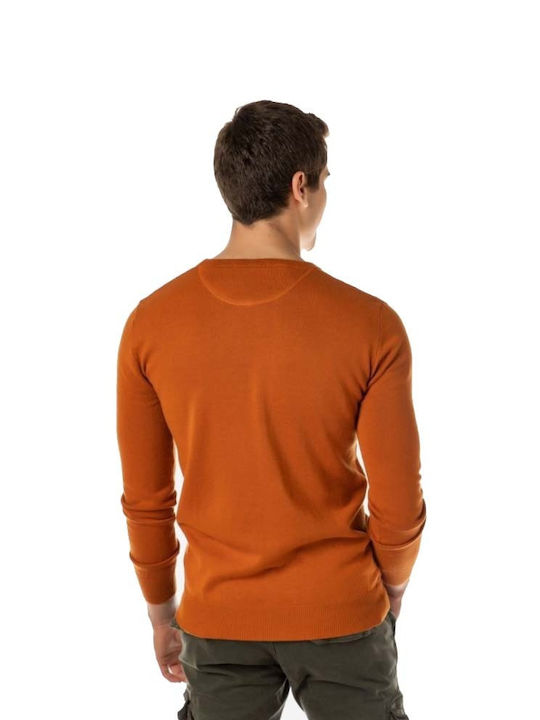 Camaro Men's Long Sleeve Sweater Orange