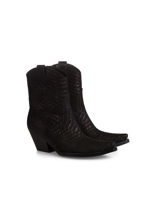 Jeffrey Campbell Defence Damen Cowboy-Stiefeletten Schwarz