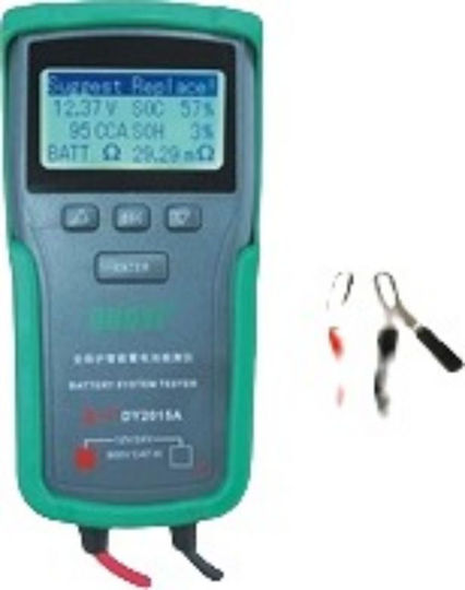 Duoyi DY2015Α Digital Battery Tester with Crocodile Clips