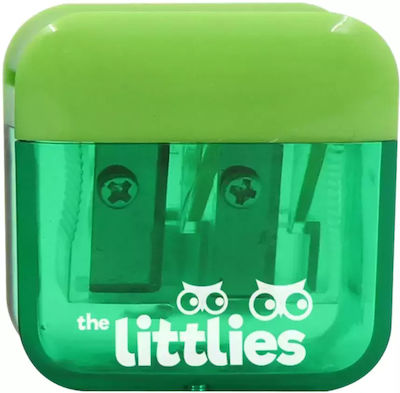 The Littlies Plastic Double Pencil Sharpener (Μiscellaneous Colours)