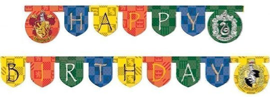 Procos Harry Potter Hogwarts "Happy Birthday" Flags Harry Potter 1pcs