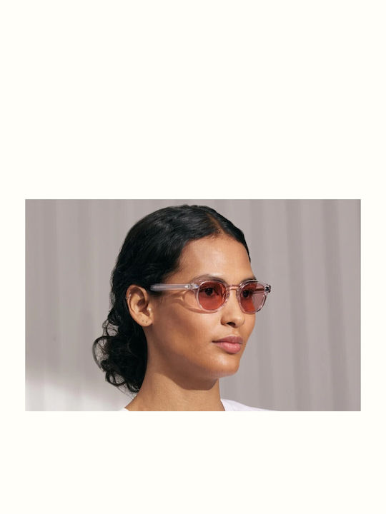 Moscot Lemtosh Unisex Sunglasses with Plastic Frame Blush Rose
