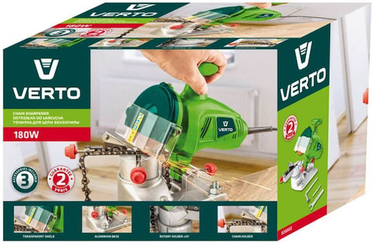 Verto Electric Sharpener Chainsaw 180W 52G502