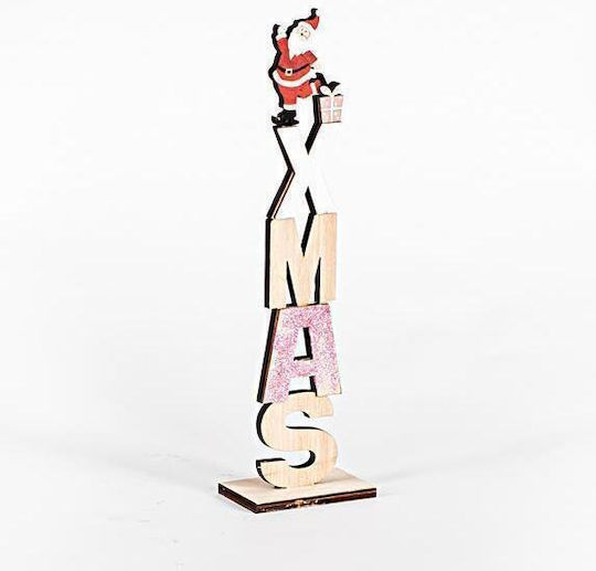 Eurolamp Weihnachtliche Holz Figur Box Höhe 5cm