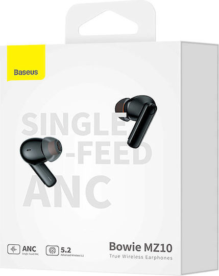 Baseus MZ10 In-Ear Bluetooth-Freisprecheinrichtung Kopfhörer mit Ladeetui Schwarz