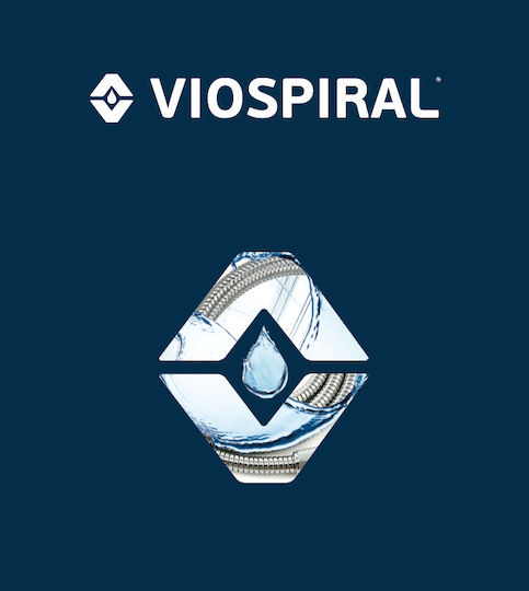 Viospiral Novaflex Σπιράλ Inox 1/2" 80cm