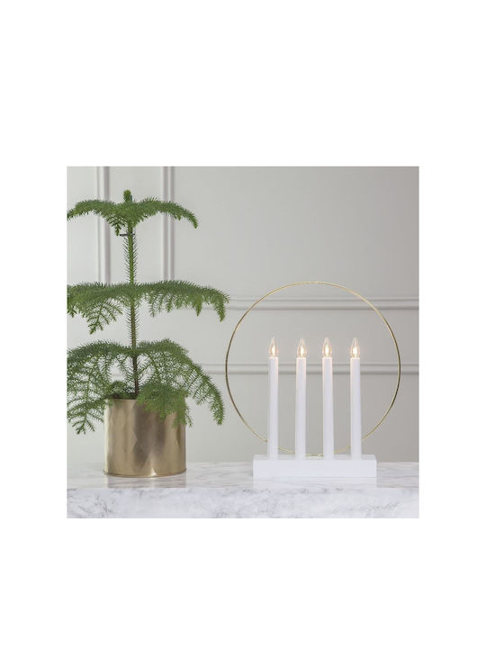 Eglo Christmas White Electric Candle