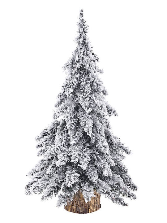 Iliadis Christmas Decorative Snowy Wood Tree 50cm Green